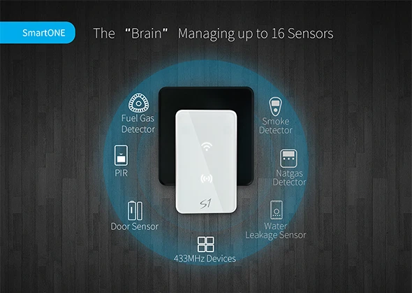The S1 brain that manages connections with other devices
