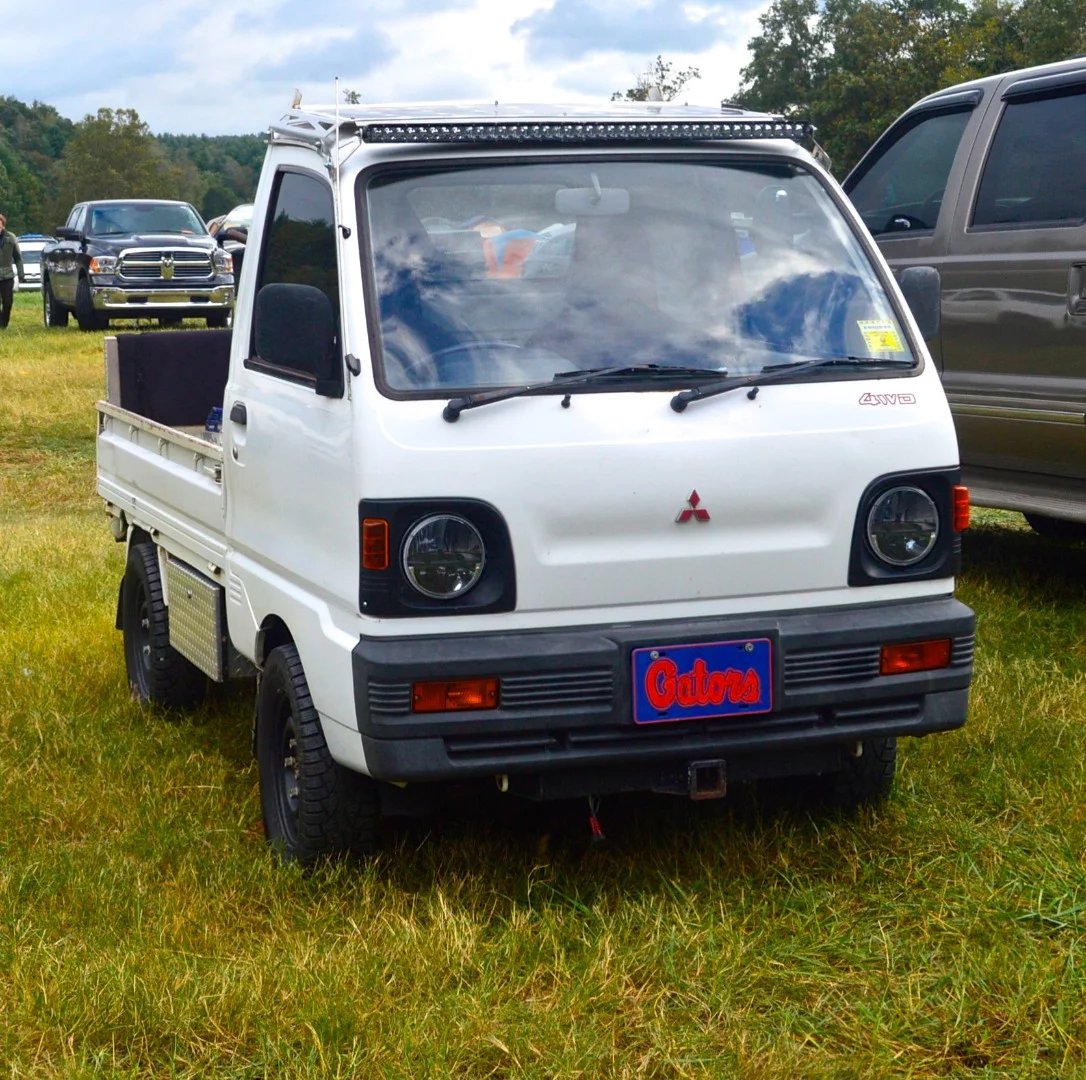 A much more compact adventure pickup than the others at the show