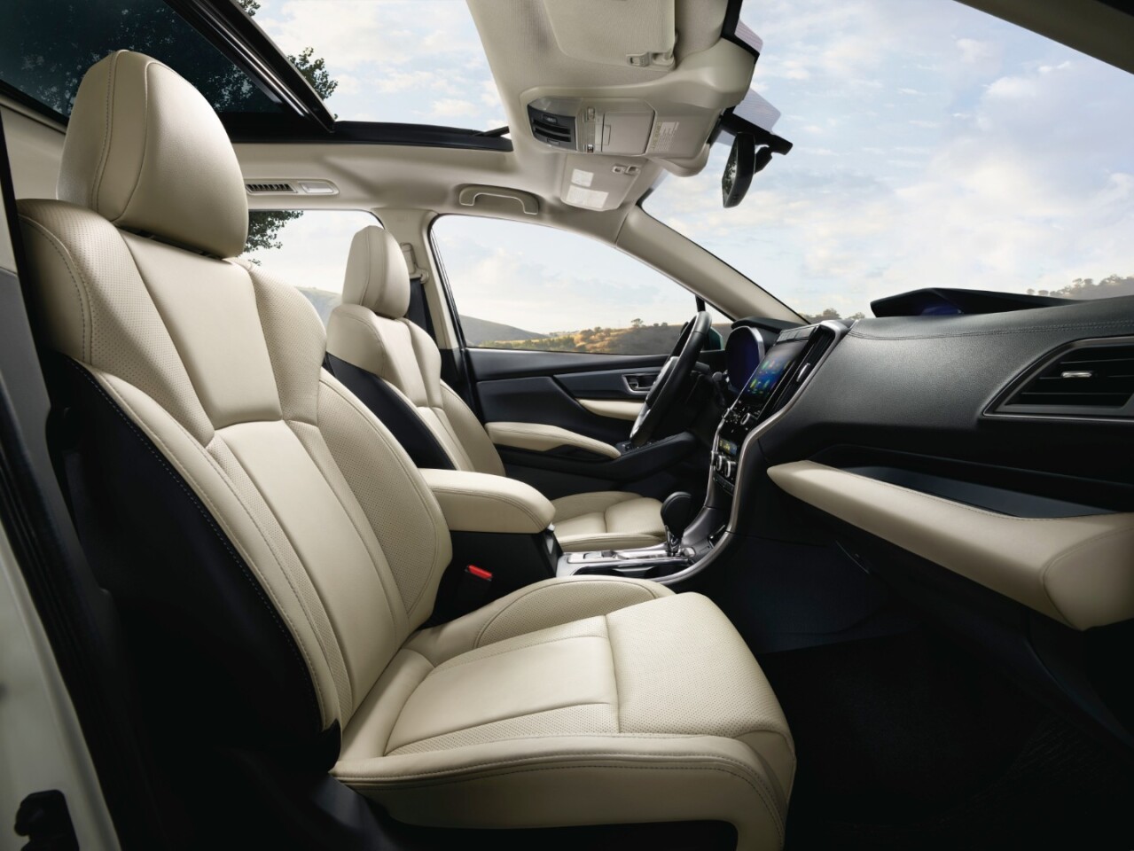 The interior of the 2019 Subaru Ascent is well-done on most fronts