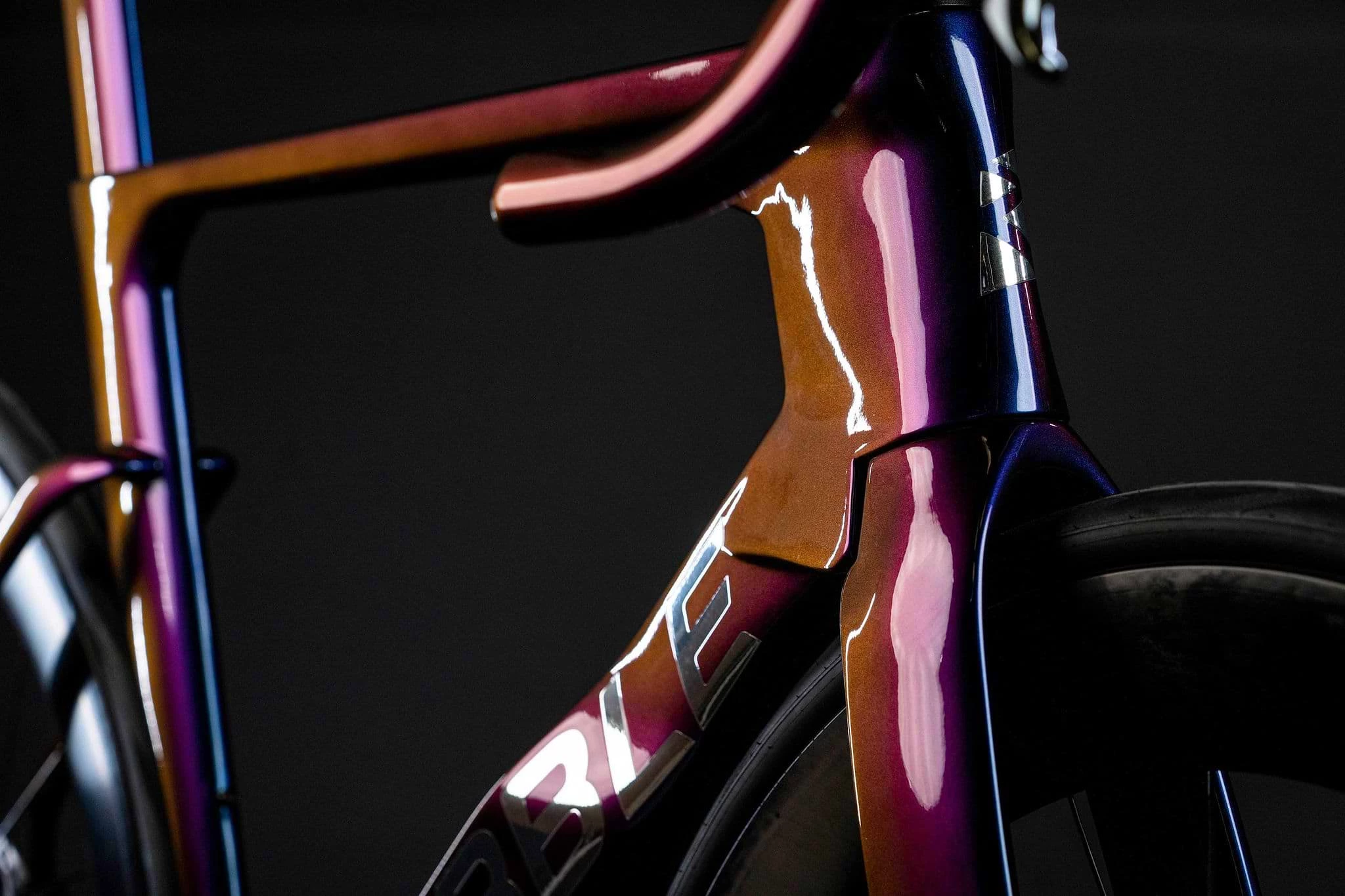 Ribble massages the shape of the head tube and its integration with top tube and fork