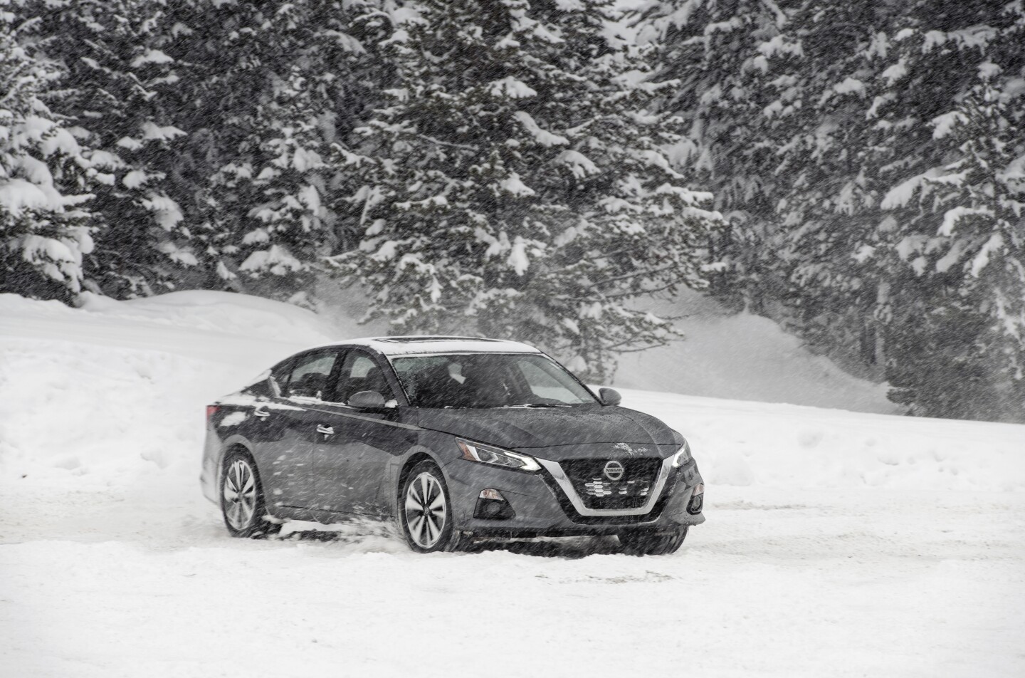 The new Nissan Altima AWD has several factors in its favor when it comes to safe driving on snow-covered surfaces