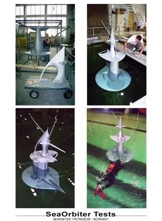 SeaOrbiter prototype by Jacques Rougerie