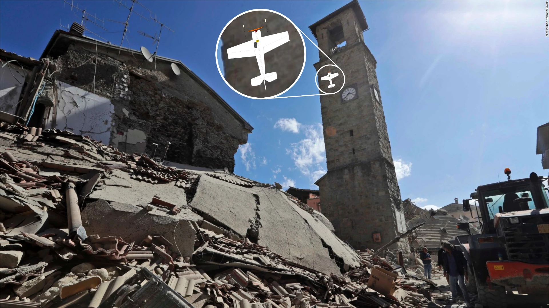 The researchers say their S-MAD drone could be deployed in disaster zones