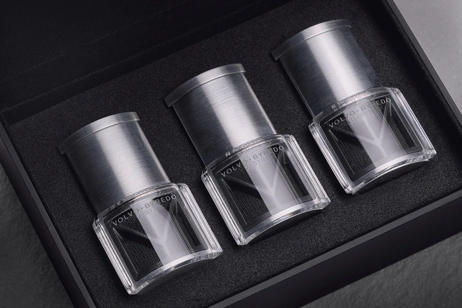 Specific fragrances go along with the sights and sounds of the Ambience concept