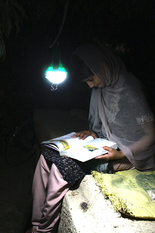 Providing students with clean, safe lighting