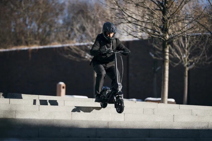 Acer says that the Predator Extreme e-scoot was designed "to carry the power and performance of an off-road motorbike in its compact frame"