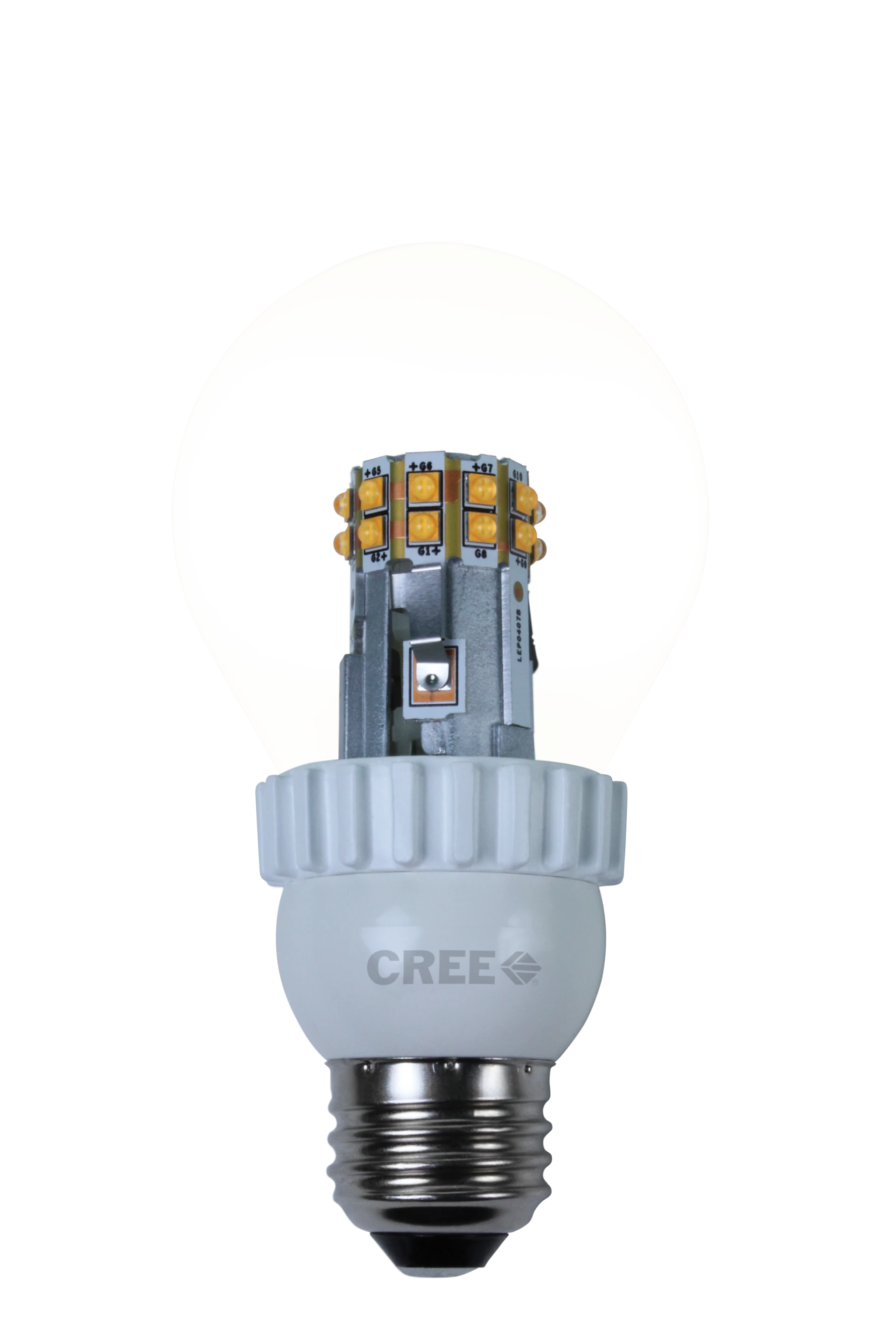 The Cree LED's internal Filament Tower configuration