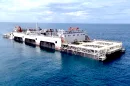 The Xinhuan No 1 is China's largest semi-submersible offshore aquaculture project