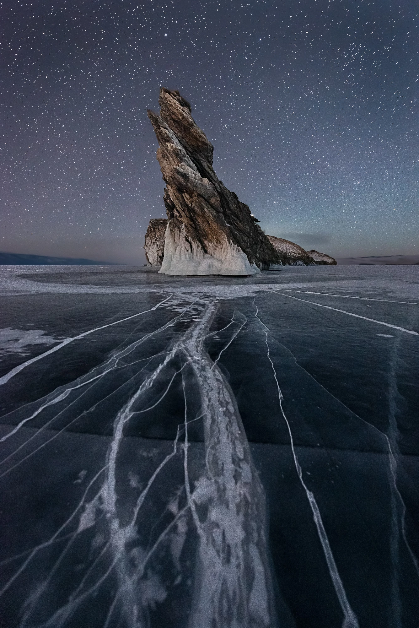 Ogoy Island in Lake Baikal, Russia