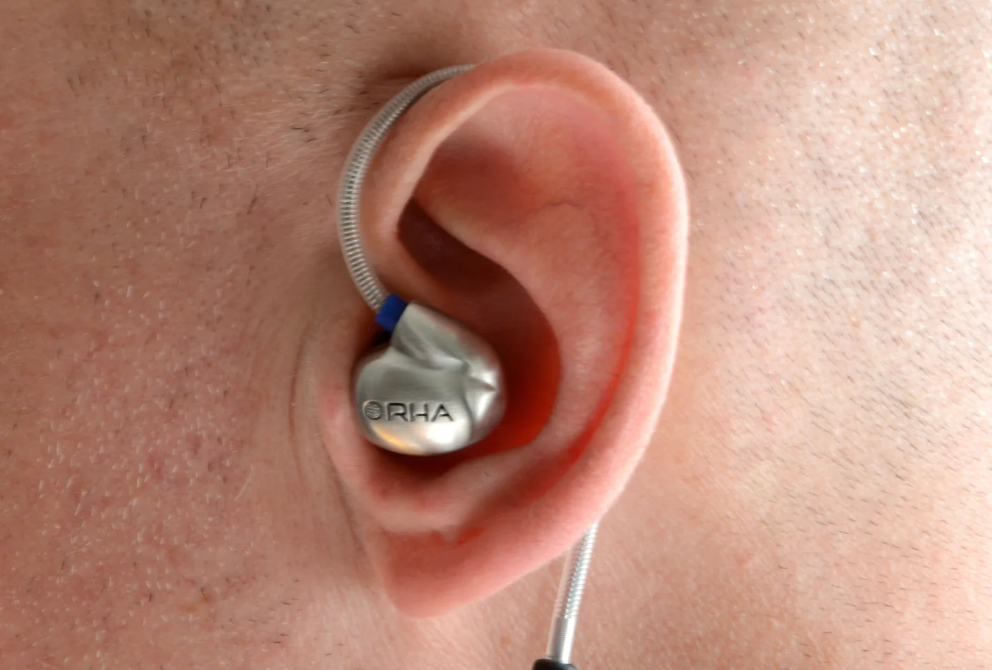 In the sub-$200 arena, RHA's T10 earphones are about the most comfortable I've ever tried (Photo: Paul Ridden/Gizmag.com)
