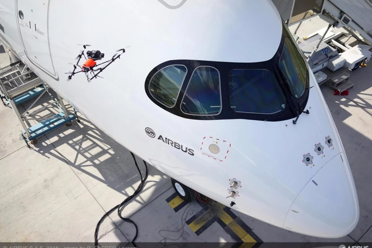 Airbus worked with drone outfit AscTec to create a modified Falcon 8 drone