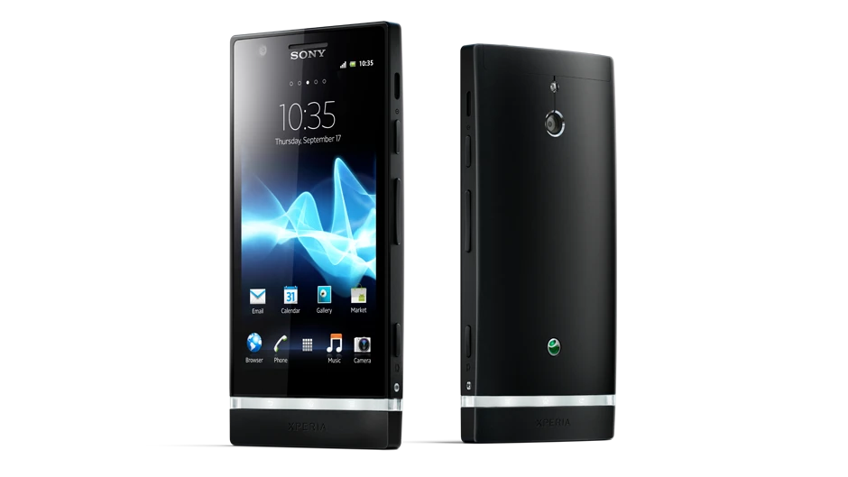 The Xperia U and Xperia P (pictured) join Sony's NXT series of Xperia smartphones