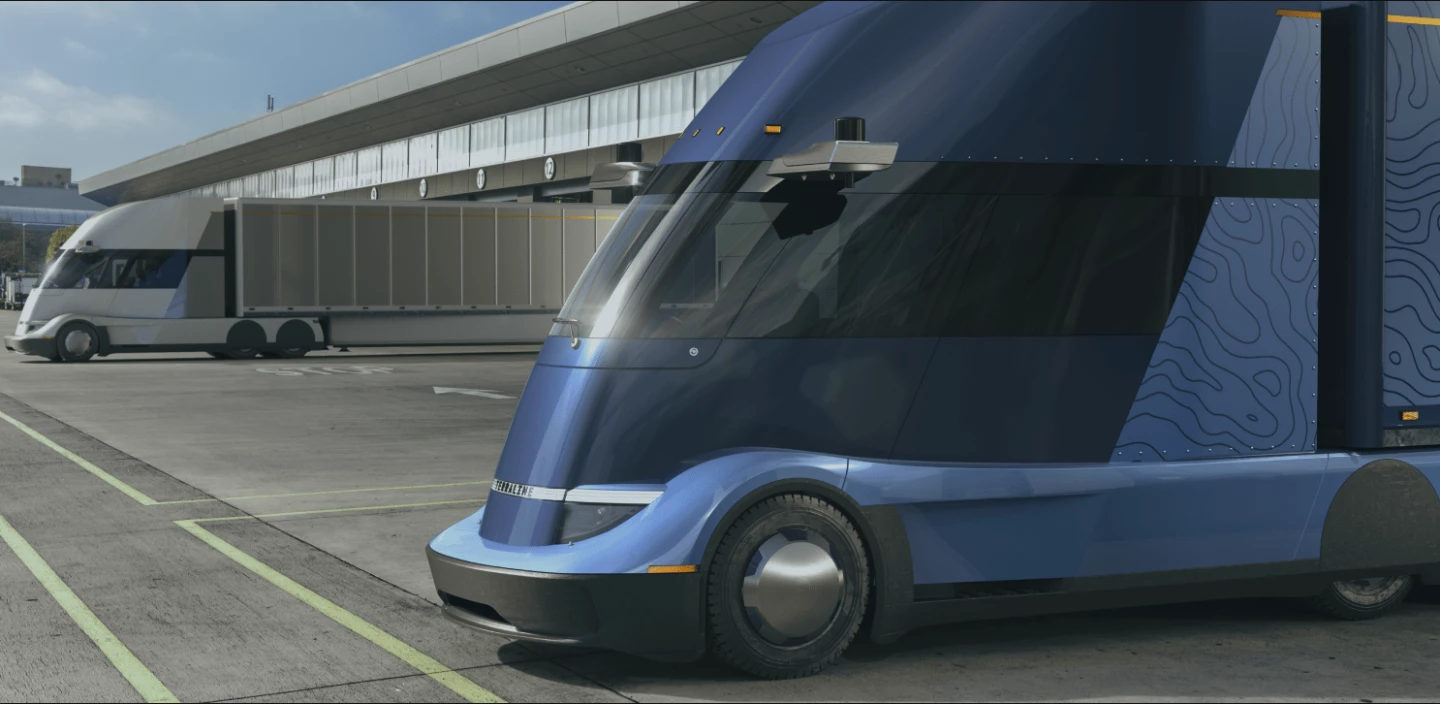 Terraline says its Tangra LH1 cab has a lower coefficient drag than any other Class 8 truck out there, a fact that will help it offer 500+ miles of range per charge