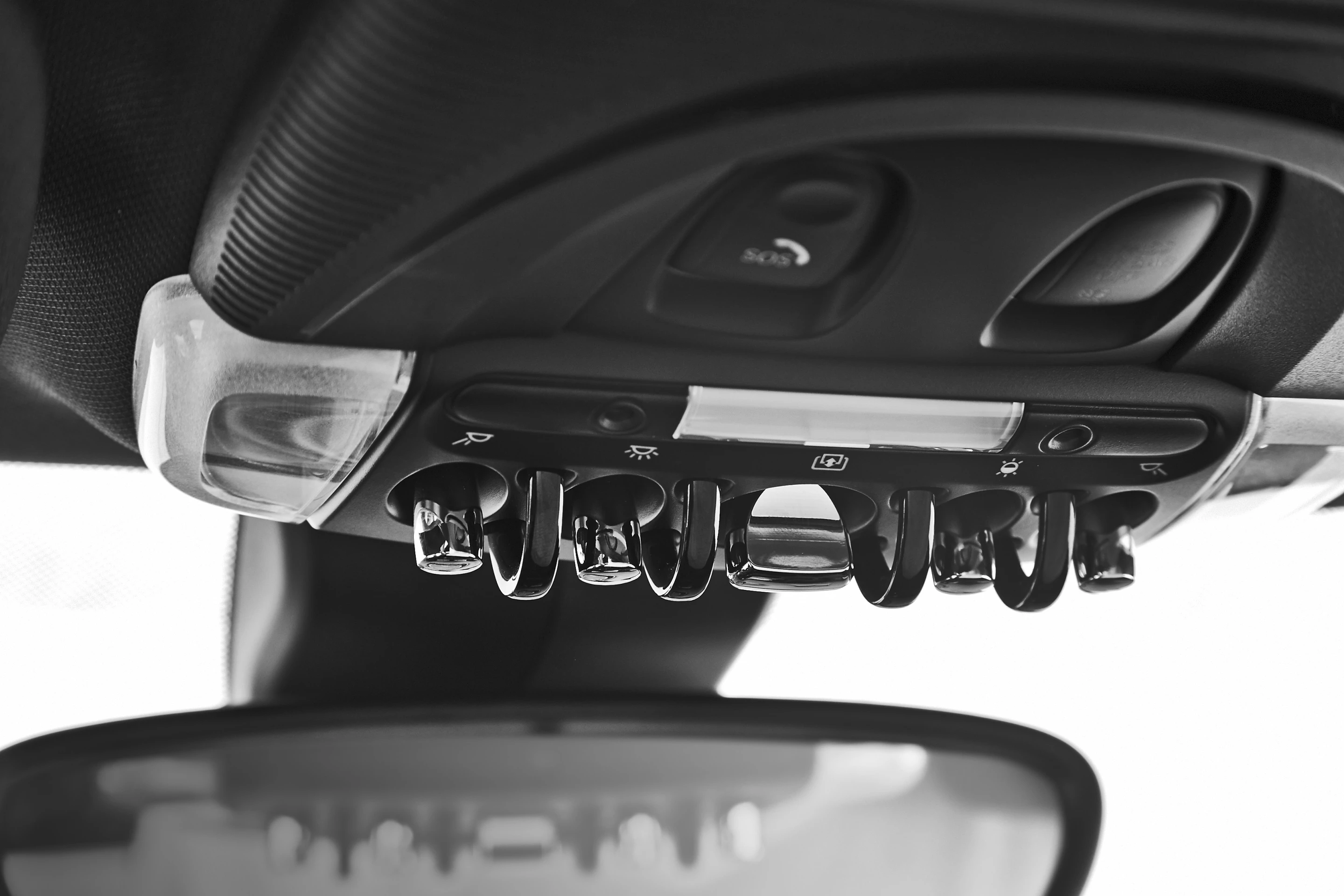 The new Mini Cooper S switches
