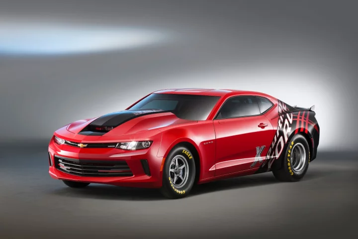 The COPO Chevrolet Camaro is based on the lighter, stiffer sixth generation Camaro, which means a stiffer chassis and lighter weight