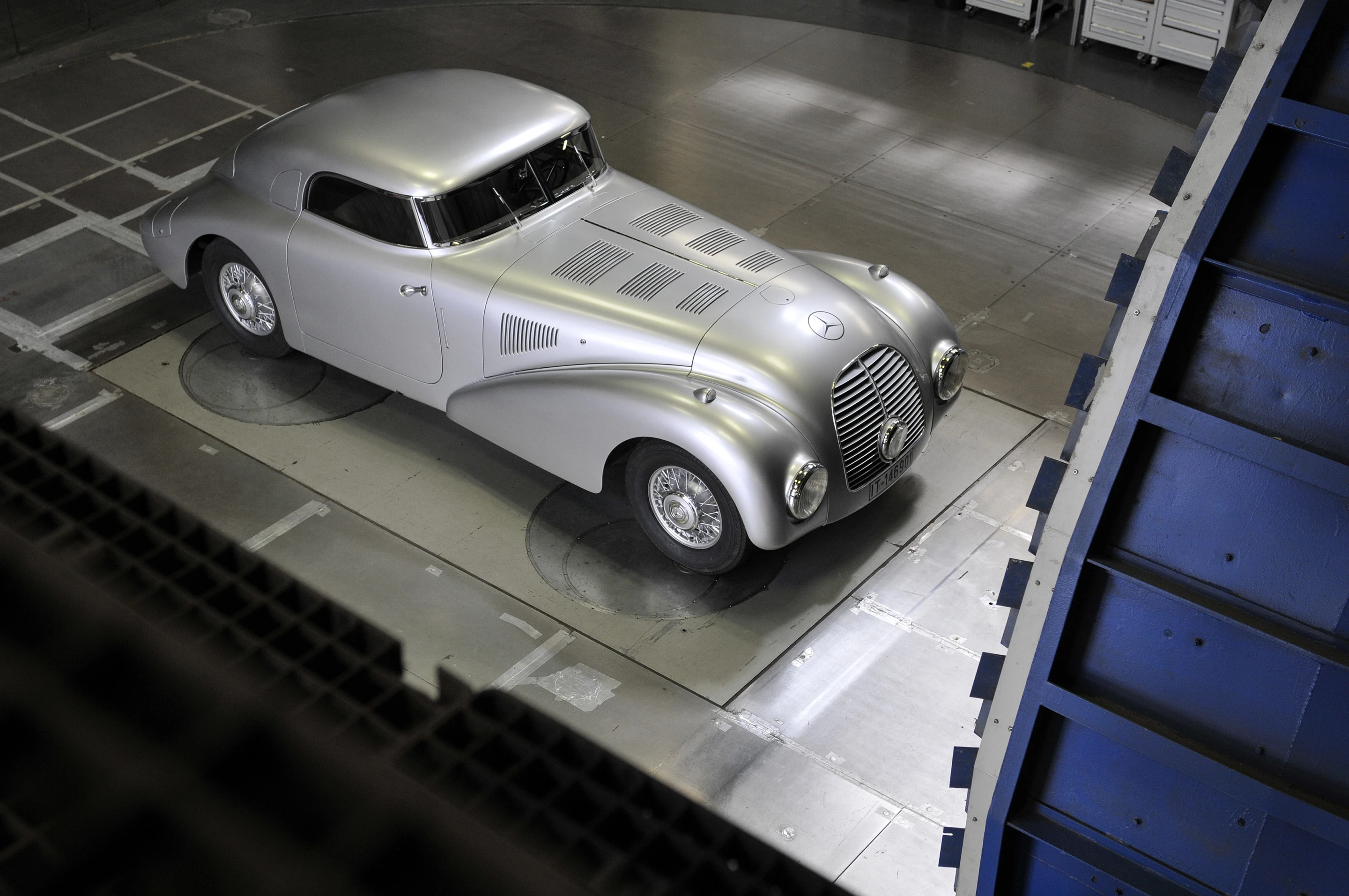 Pebble Beach marks the public début of the 540 K Streamliner