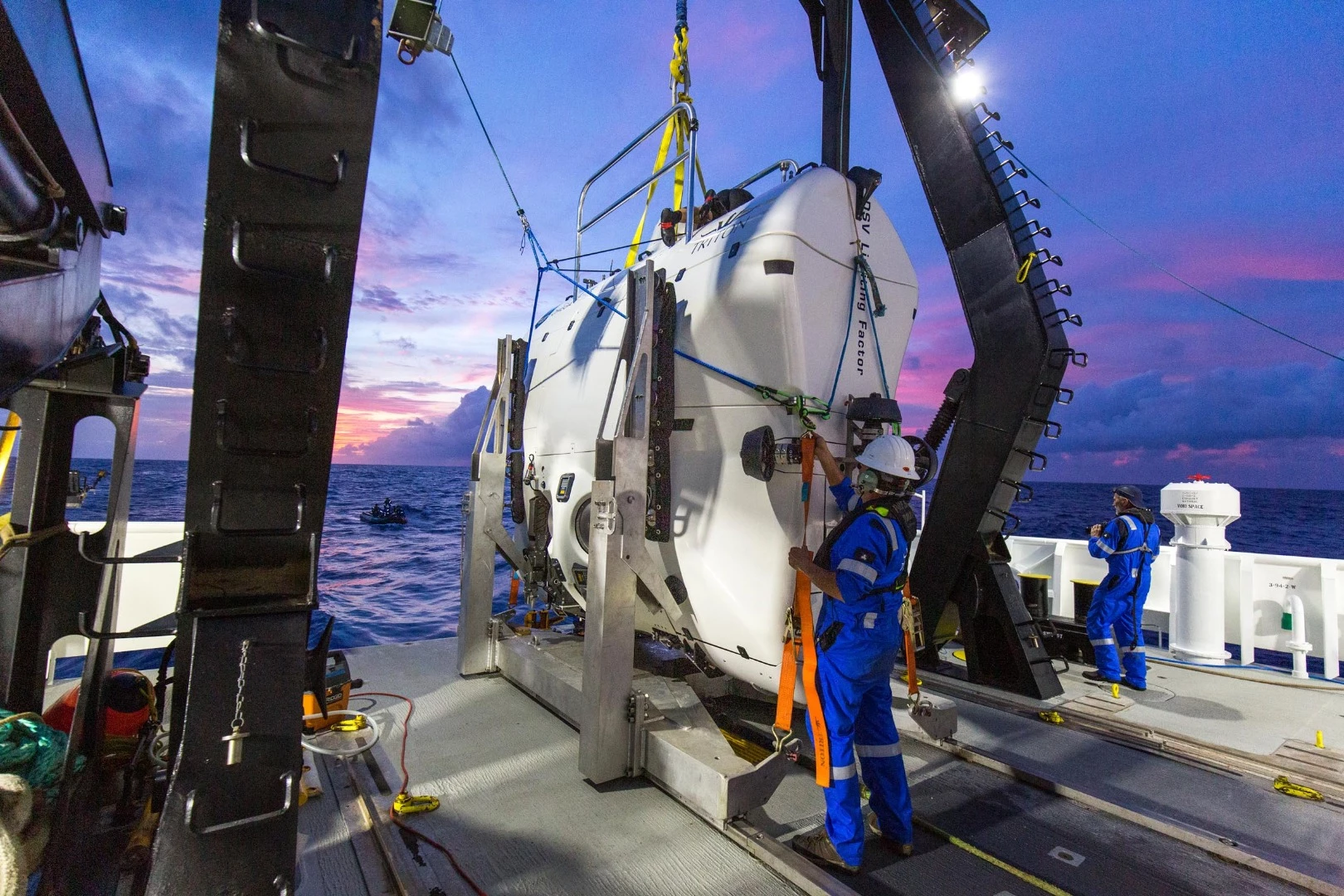 The DSV Limiting Factor is the first submersible ever to be commercially certified to go to any depth on Earth