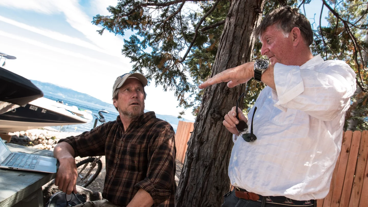 Graham Hawkes and Deepflight's Chief Scientist Kip Laws discuss stabilization software