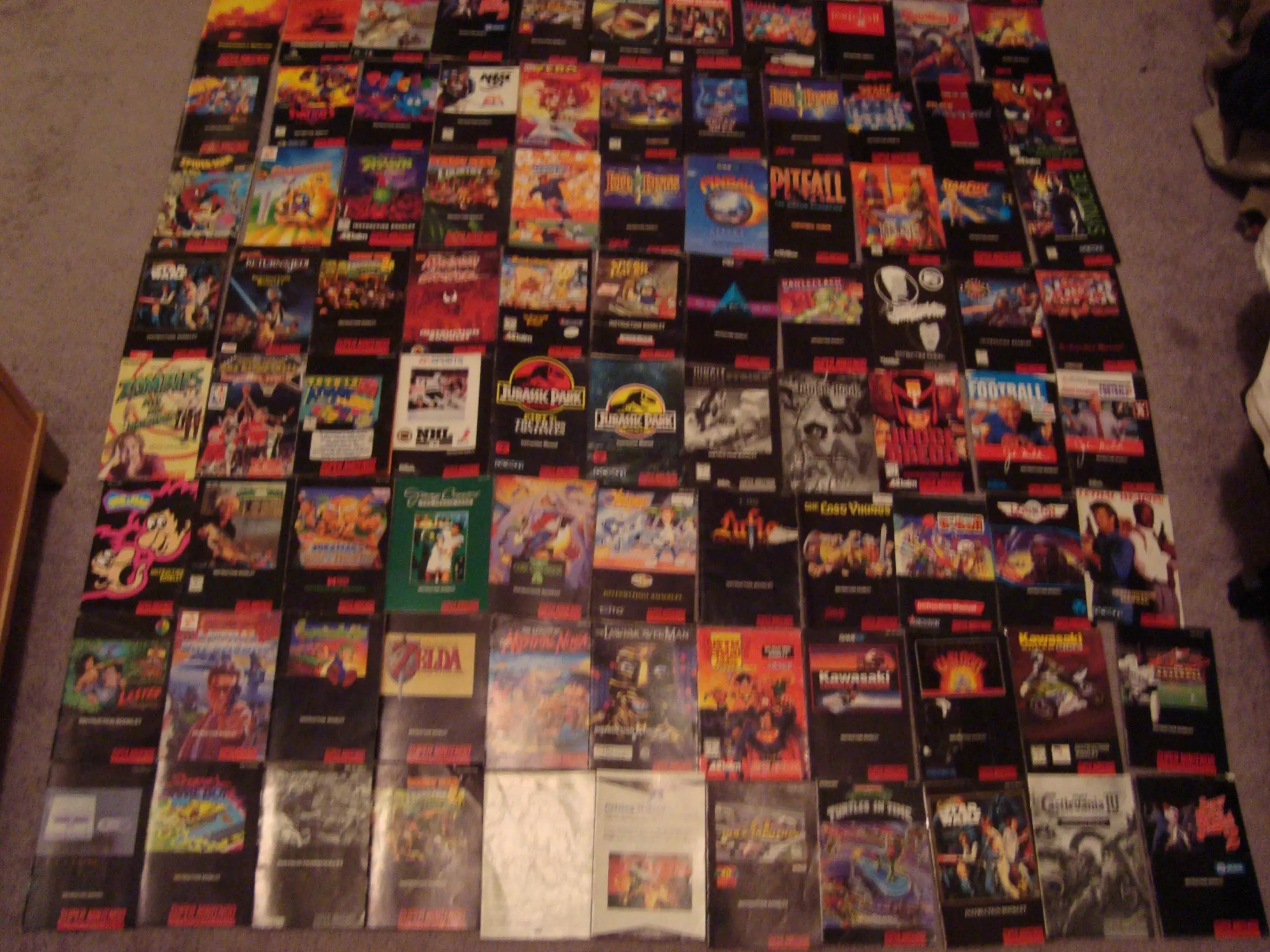 All these boxes; every collectors dream