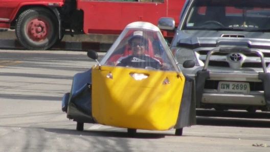 The Spira 3-wheeler aims for safety in a small package