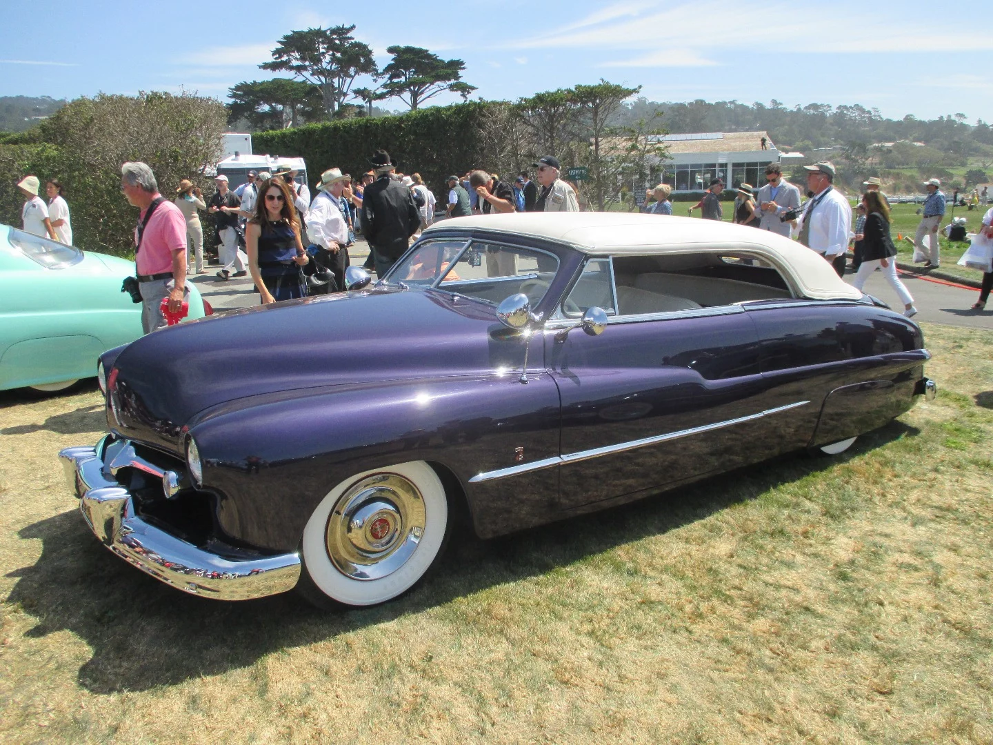 Mercury customs was one of the features of Pebble Beach - this one has a period Carson Top
