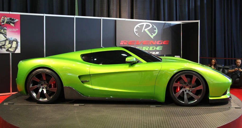 The Revenge Verde supercar