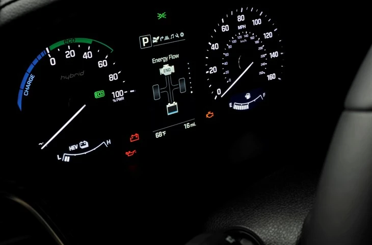 Sonata PHEV dash