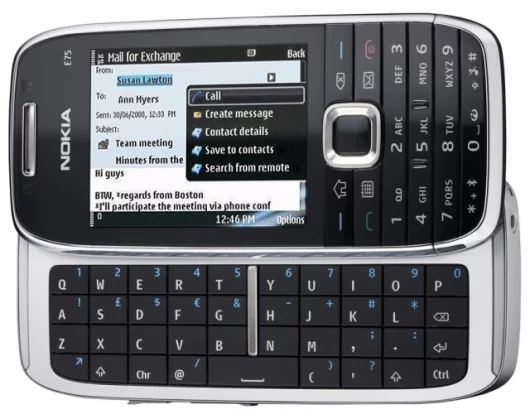 The Nokia E75