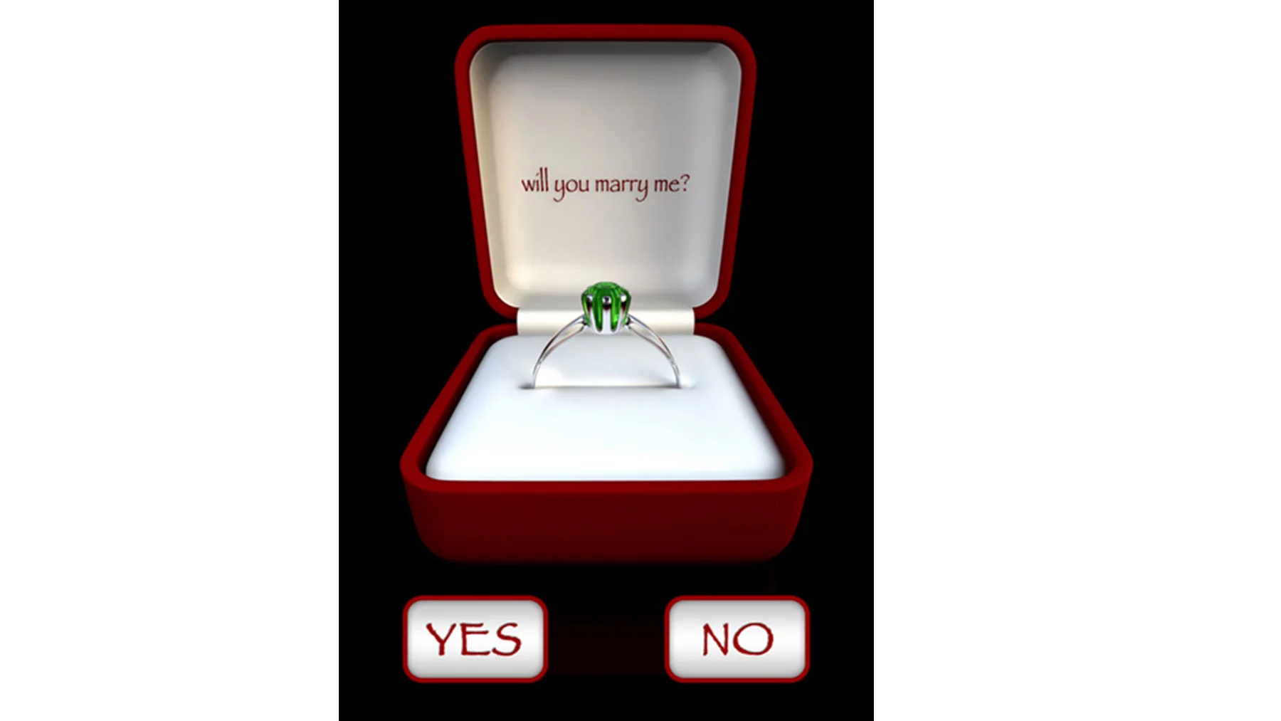 If you want to saye money on your next botched proposal, try using an app