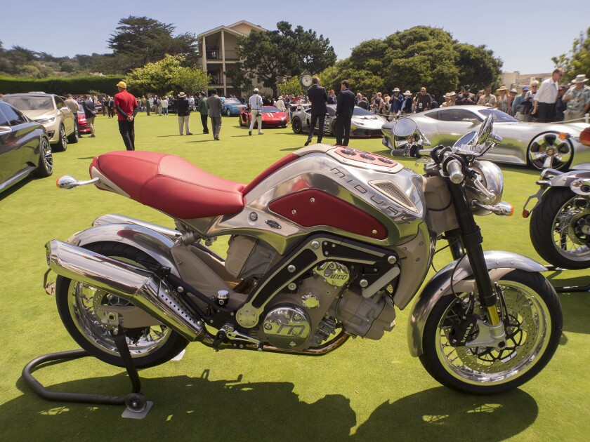 The Midual Type 1 on the concept lawn at Pebble Beach 2014