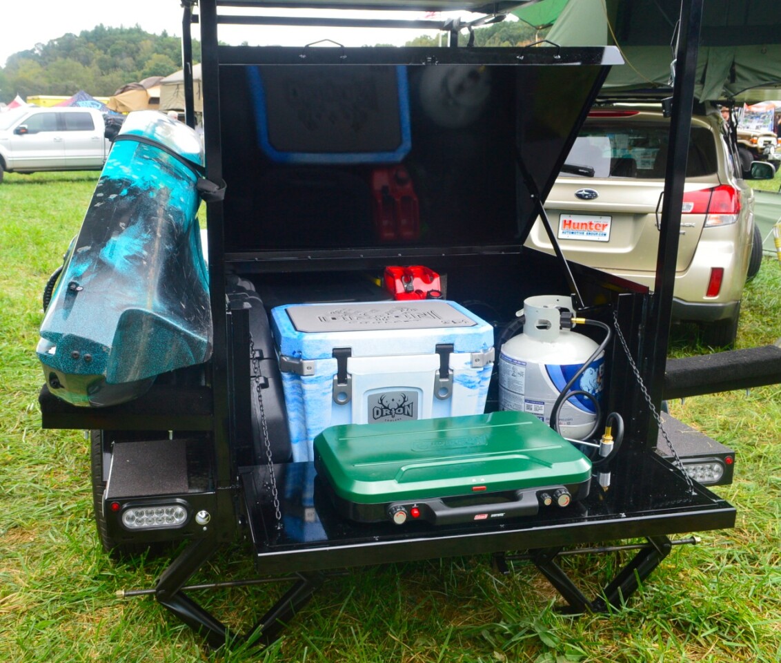 Hitchin' a ride The camping trailers and toy haulers of Overland Expo East