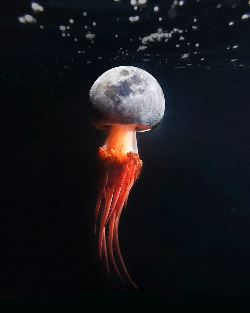 Moonjelly (Credit: Justin Peters CC BY-NC-ND 4.0)