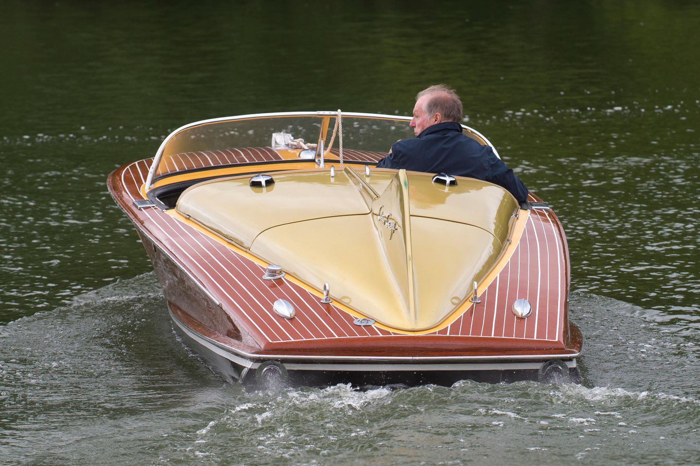 The Chris-Craft Cobra was only built in 1955, with stained and varnished bodywork that wouldn’t look out of place on a grand piano. Just 55 of the 21-foot Cobras were built and 51 of the 18-footers. Those that have survived are now collector items thanks to their hotrod heart - either a big block Cadillac or Hemi Chrysler V-8 engine. This superb example sold at Bonhams’ in 2018 for GBP £65,550 (US$90,000) and they regularly pop up at Mecum and RM Sotheby’s with prices varying dramatically depending on the condition.