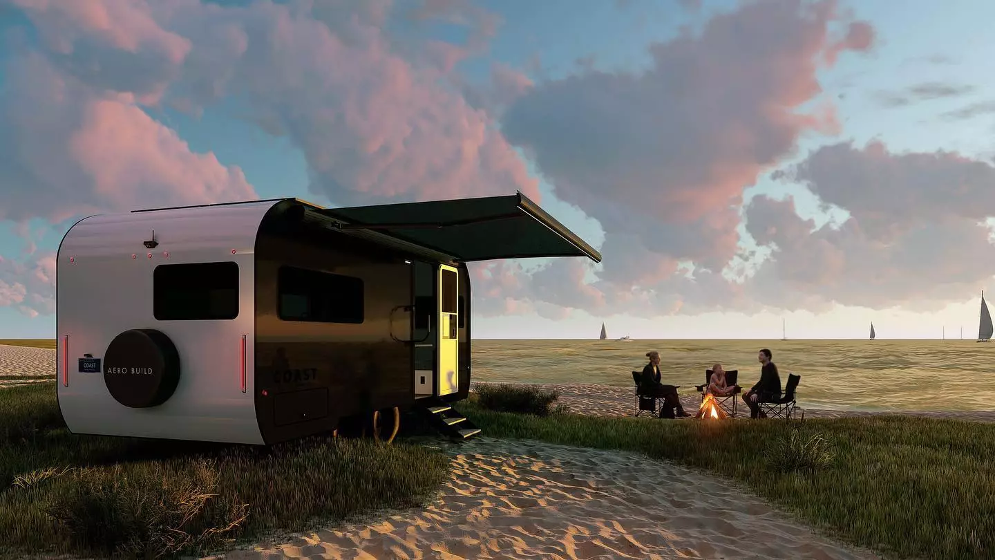 The Aero Build Coast is ready for off-grid boondocking thanks to its large battery bank and solar array