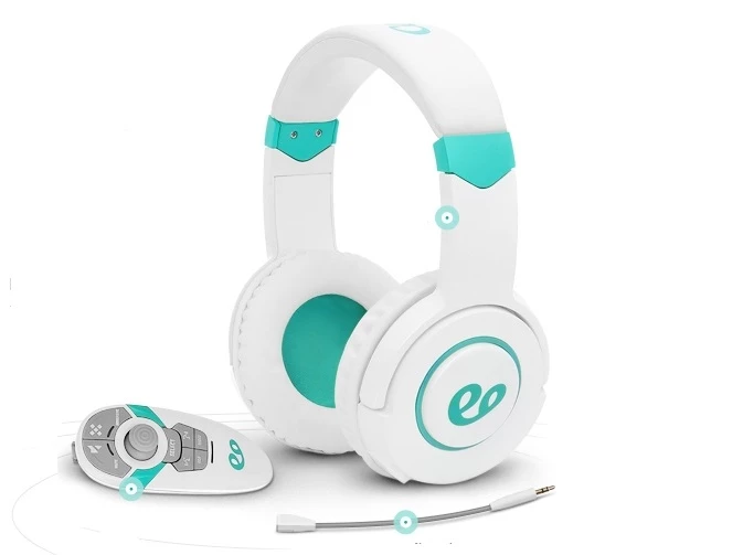 The kit includes a controller and a detachable microphone