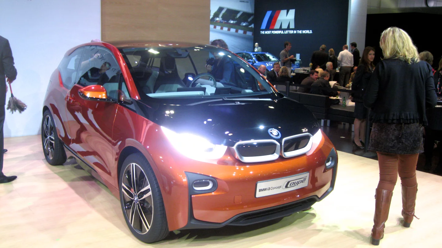 The BMW i3 Concept Coupe debuts at the 2012 LA Auto Show