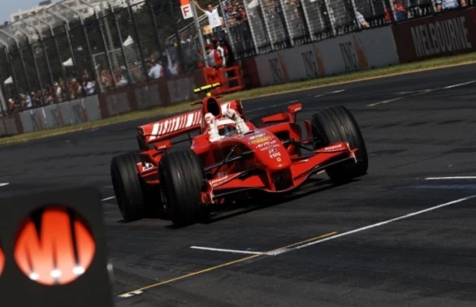 Kimi Raikkonen at the 2007 Australian Grand PrixPhoto: Ferrari