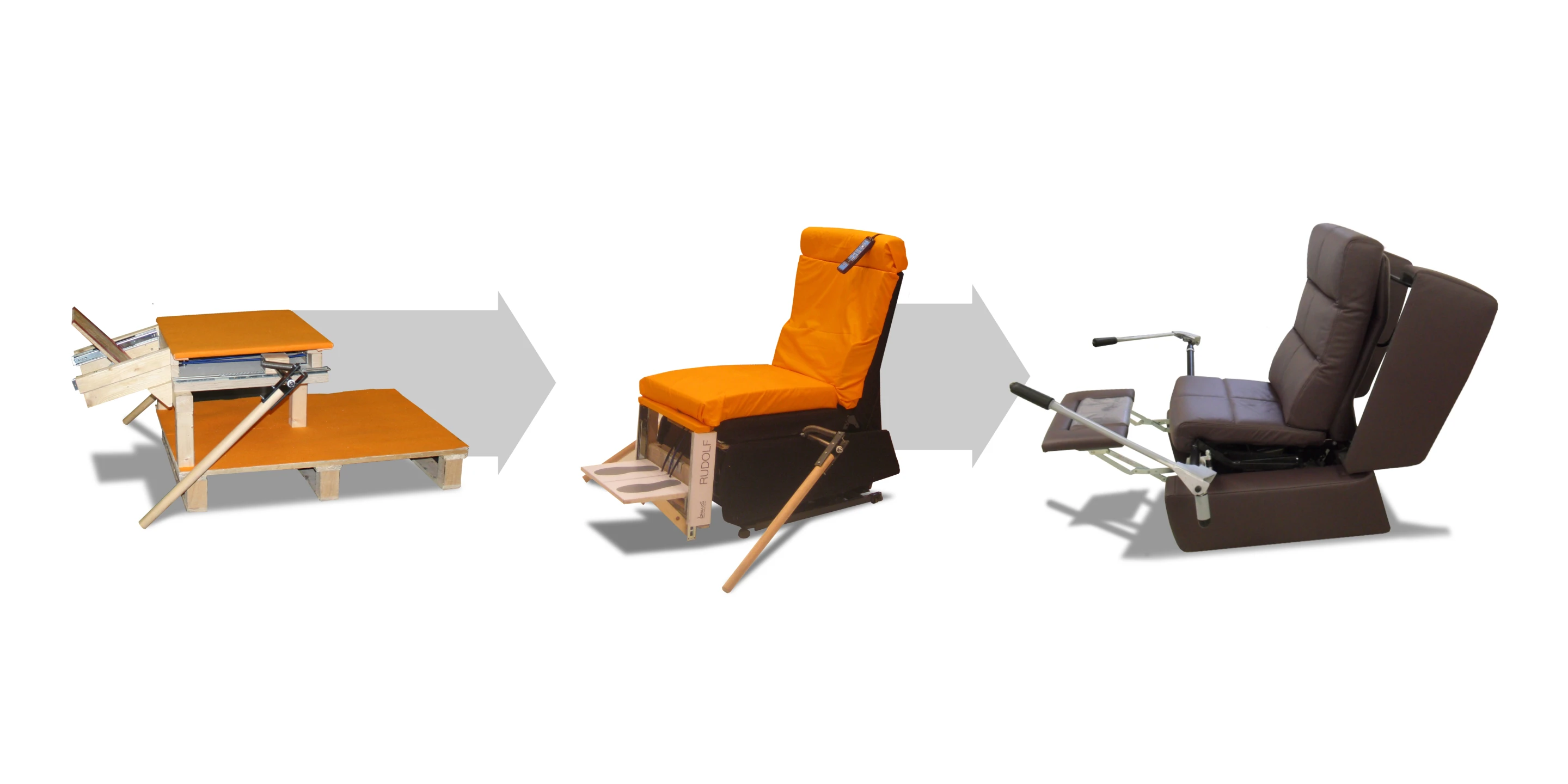 The three prototypes of the GEWOS device developed in 2012 (Photo: ©Innovationsmanufaktur GmbH)
