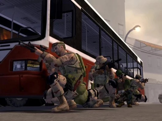 Realistic in the extreme, players must complete basic training and qualify before going on-line - an innovative and clever move - too many on-line games mix rookies with skilled gamers - this game matches people to players of their own standard.