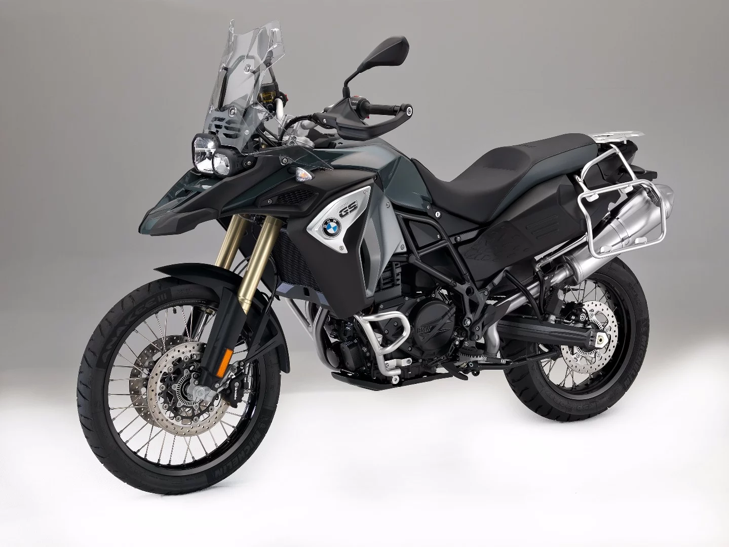 The 2017 BMW F 800 GS Adventure in Catalano Grey color