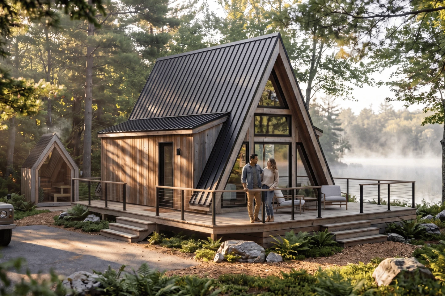 This A-frame cabin proves the best tiny house is the one you actually build
