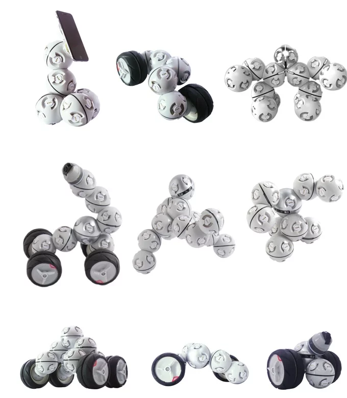 The CellRobot can be put together in a wide variety of shapes, for different functions