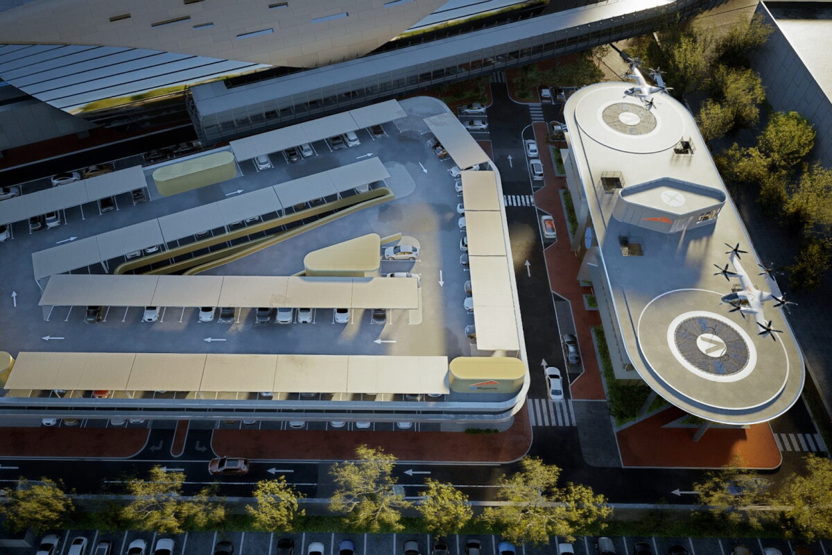 World-first eVTOL vertiport gets the green light