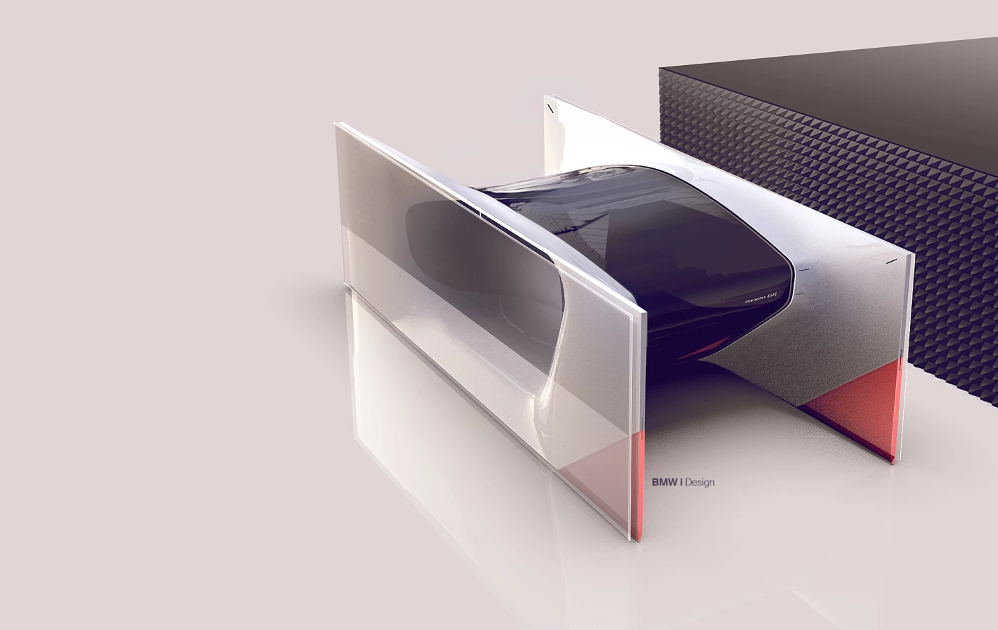 It's not pretty from the outside, but the self-driving i Interaction Ease is all about interior technologies