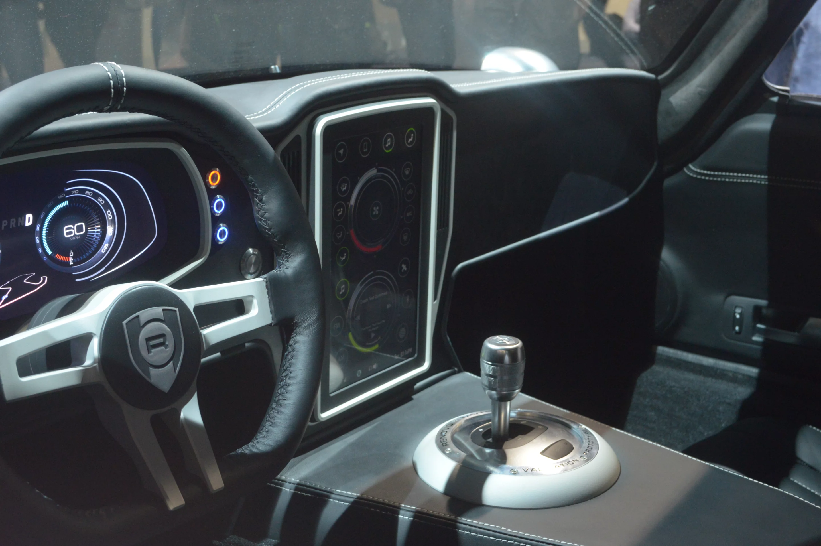 Renovo shows a high-tech, Nvidia-powered cockpit at CES 2015 (Photo: C.C. Weiss/Gizmag)