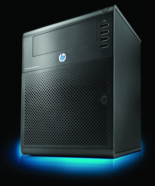 HP ProLiant Micro Server is just one of the few devices developed for Windows Home Server