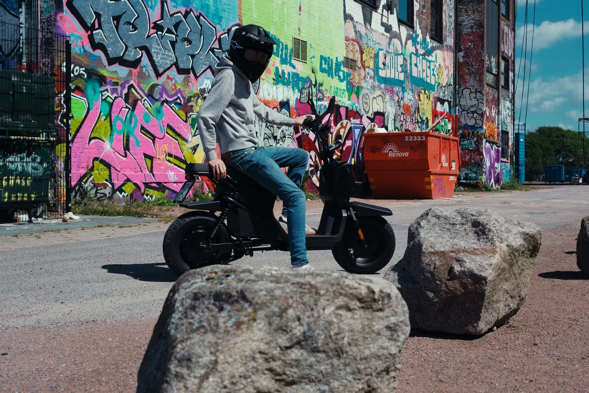 The epa-1 is what happens when makers of unique audio gear partner with a micromobility brand wanting to push design envelopes