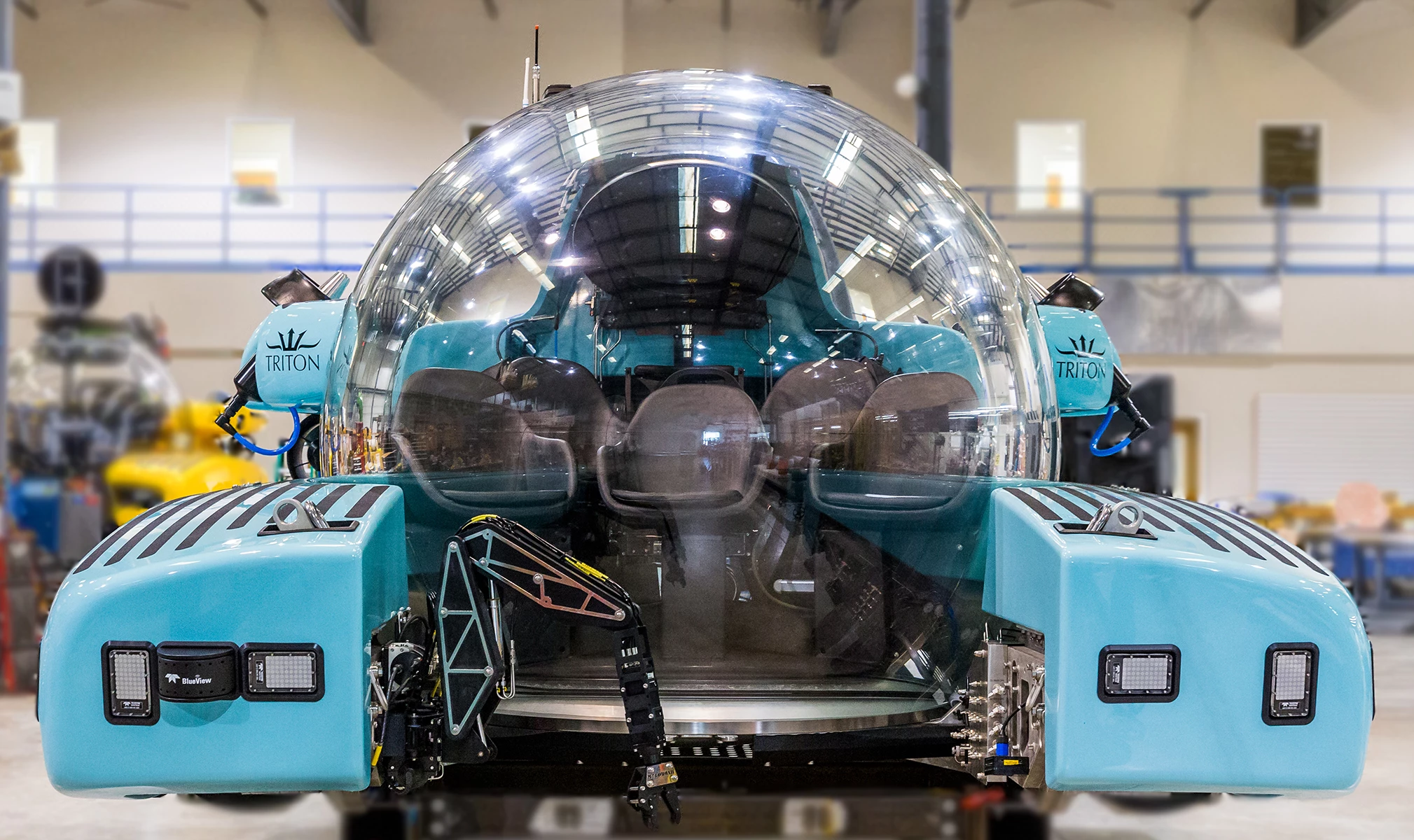 The front row of three seats definitely gets the best view