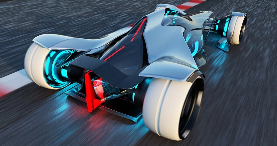 A rear-side view of the Synaptiq