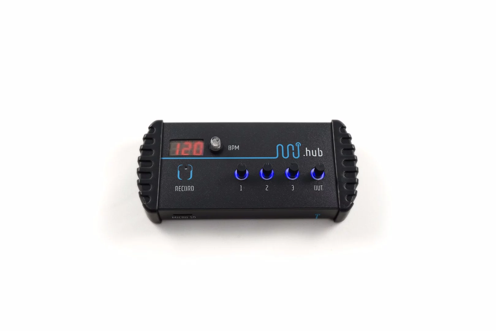 The .hub is a 3-channel mixer unit
